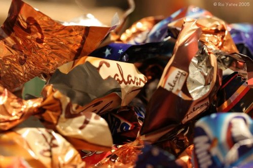 Inspection of waste management site showing audit process